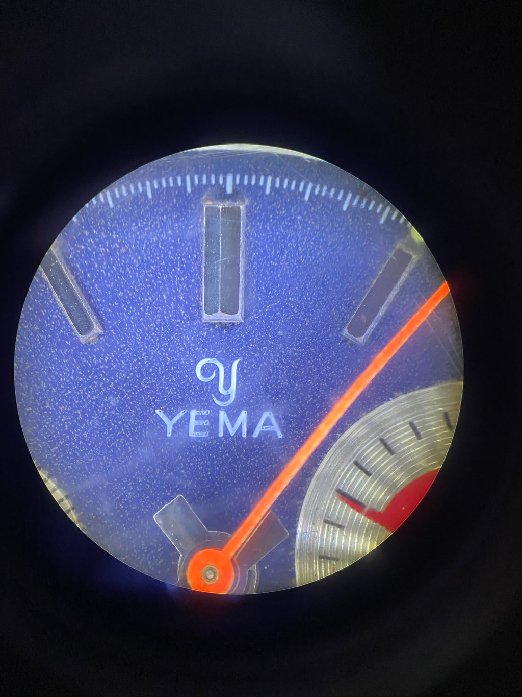 Yema Marine Big Eye Chronograph