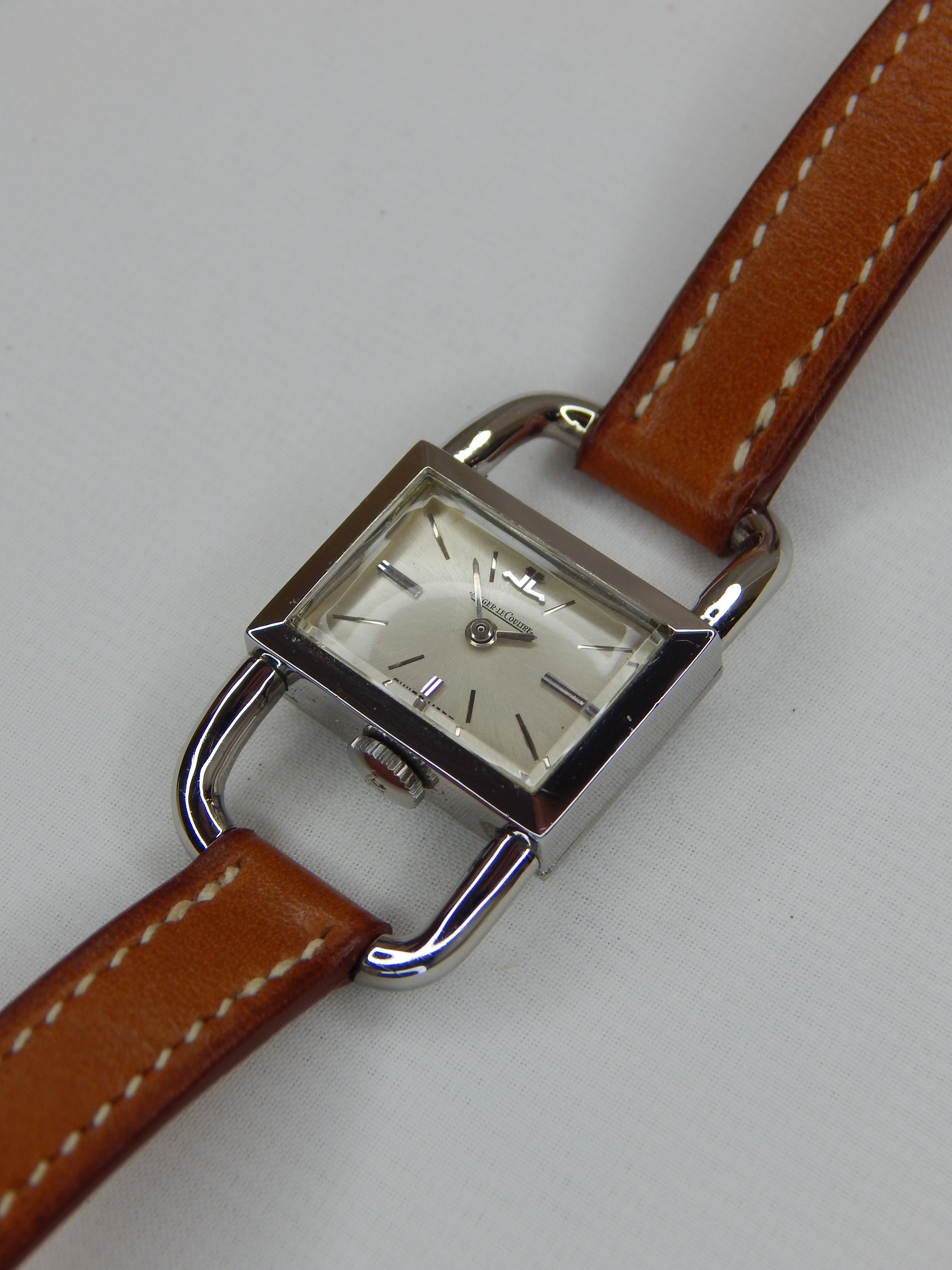 Jaeger Le Coultre Etrier Completely Original Hermés Edition