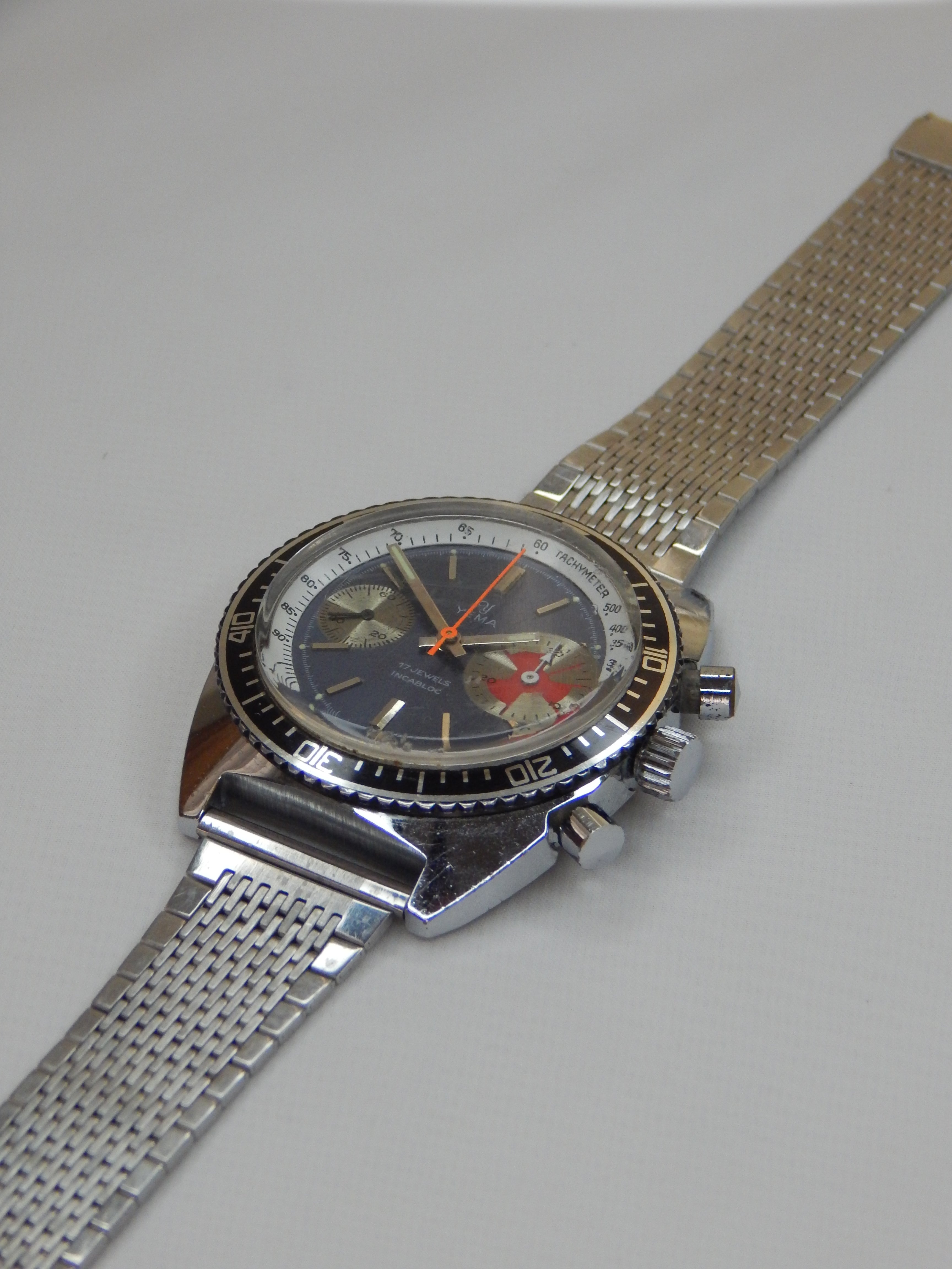 Yema Marine Big Eye Chronograph