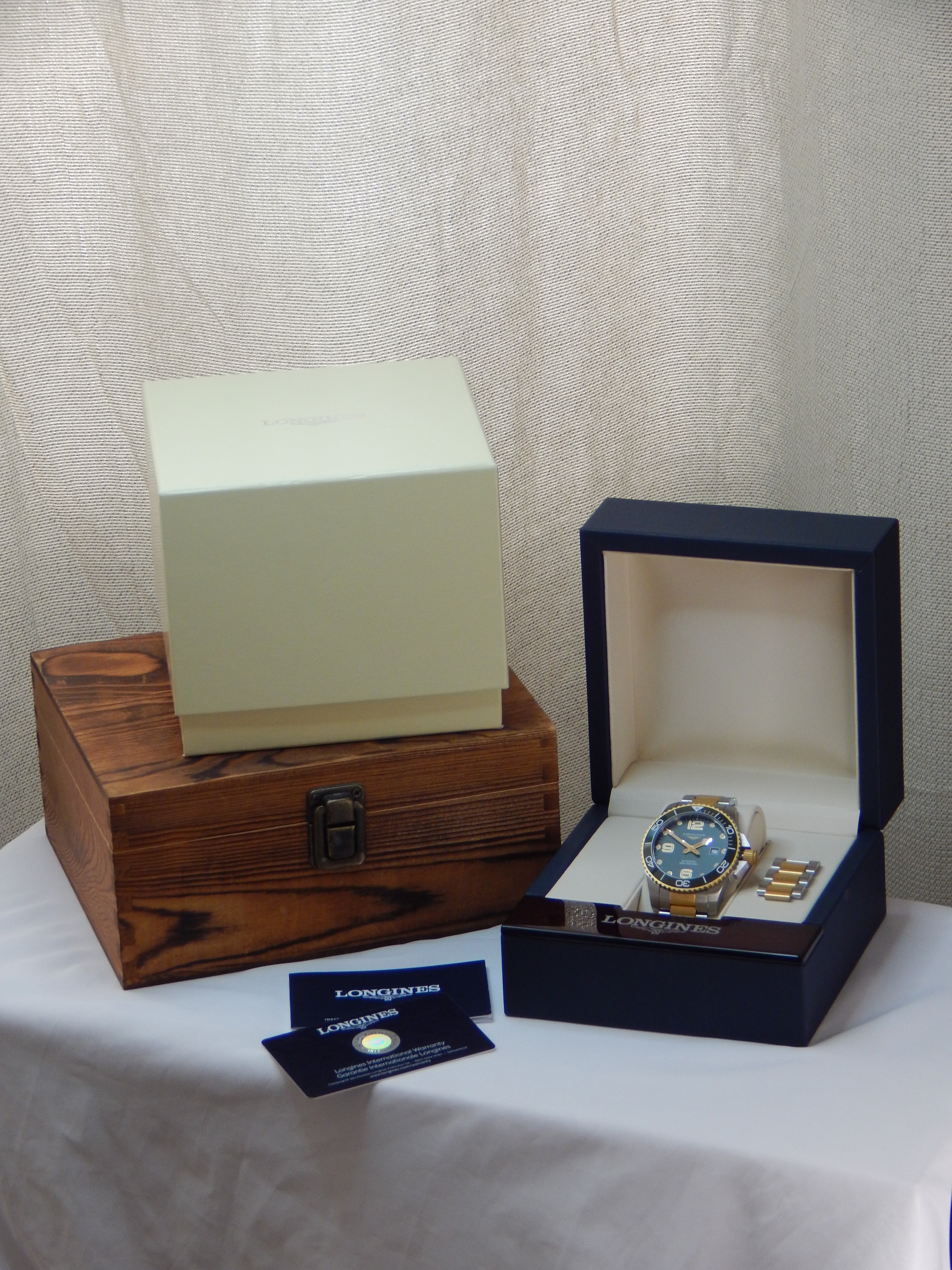 Longines Hydroconquest, big size, Green Dial