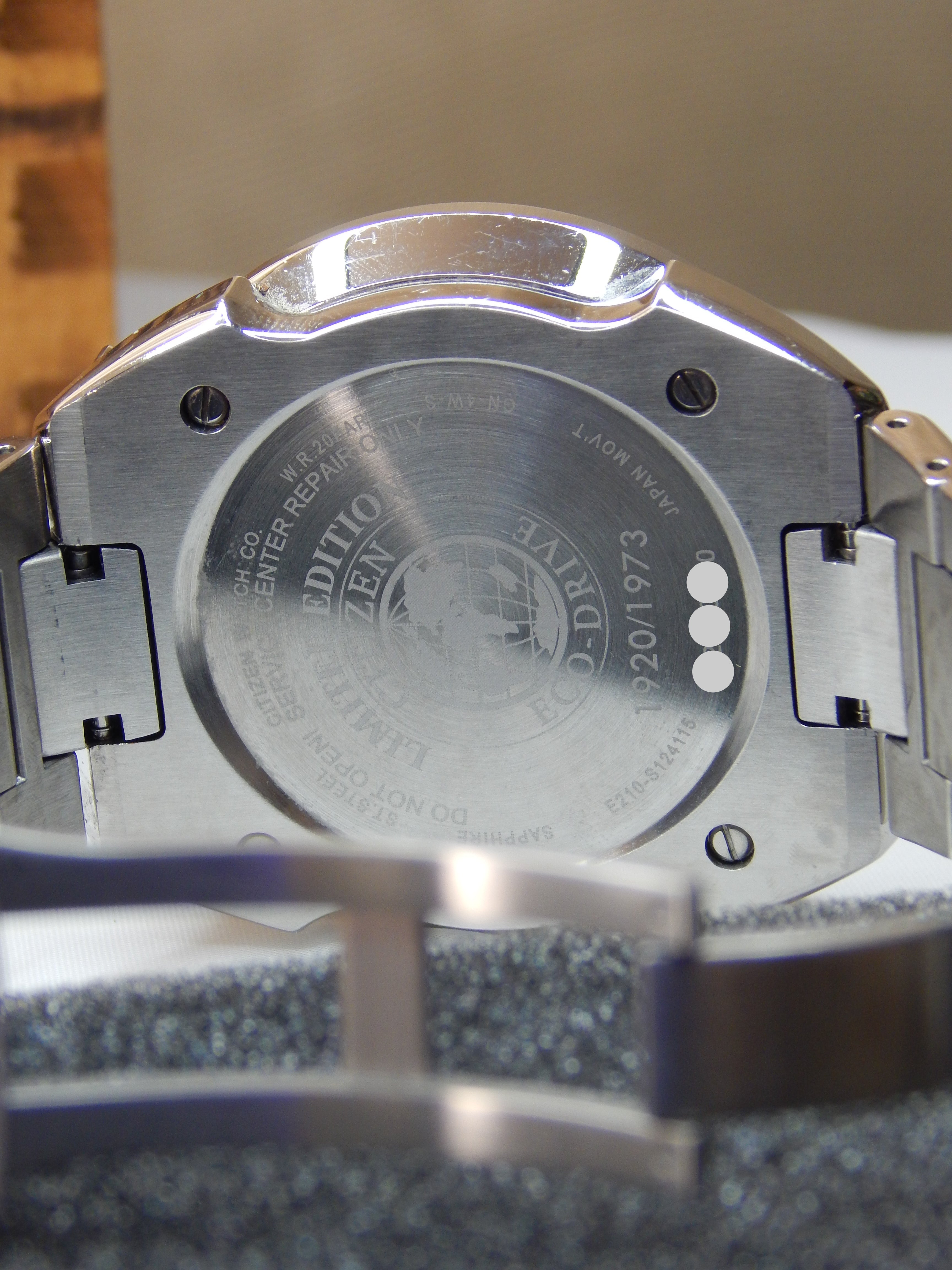 Citizen Eco Drive Bullhead Limited Edition N.o.1920 / 1973