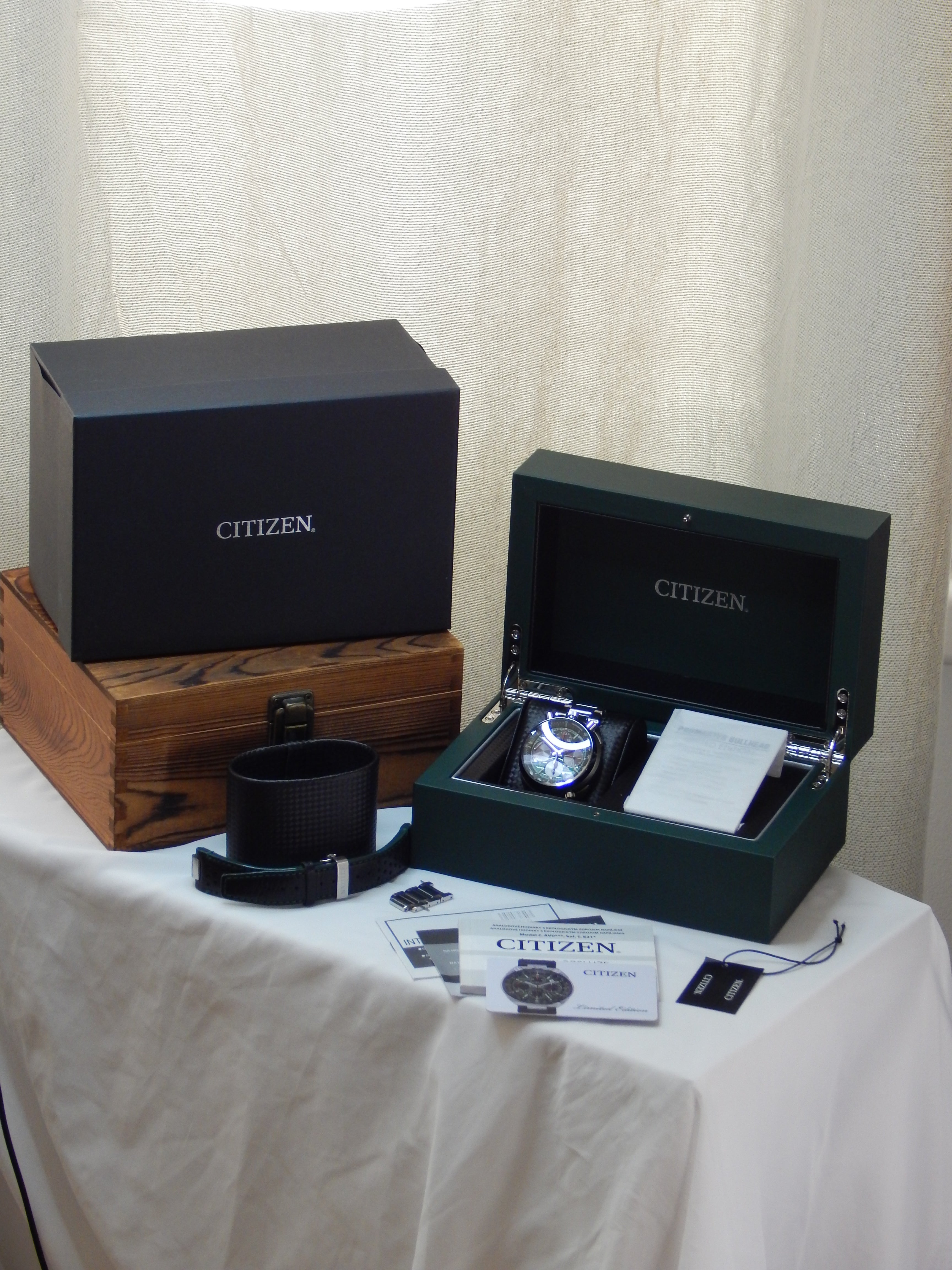 Citizen Eco Drive Bullhead Limited Edition N.o.1920 / 1973