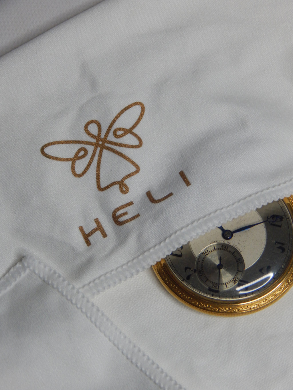 Heli high quality microfibre towel, 23cm x 23cm size