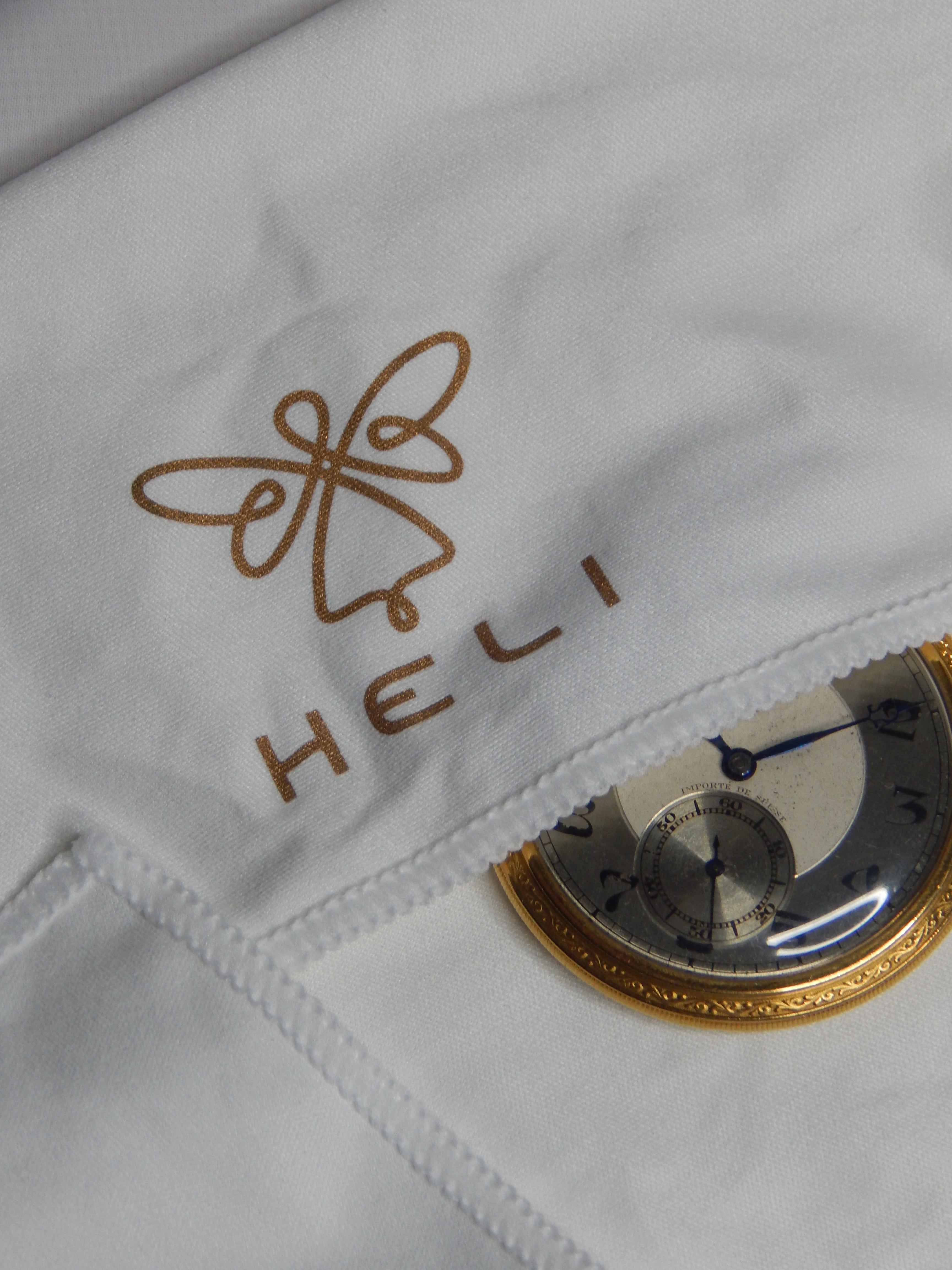 Heli high quality microfibre towel, 23cm x 23cm size