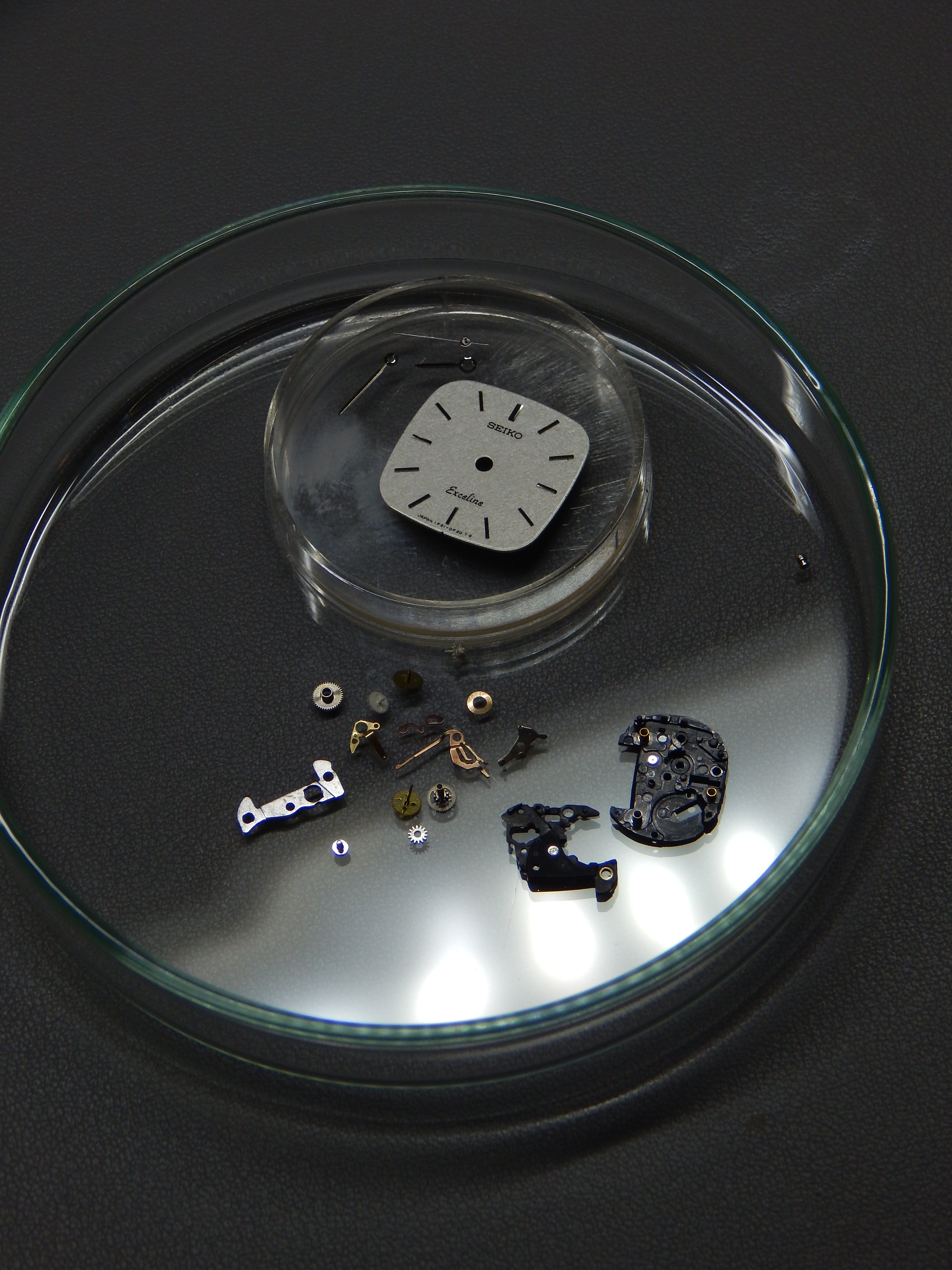 Seiko 1F21-5B10 Snowflake dial