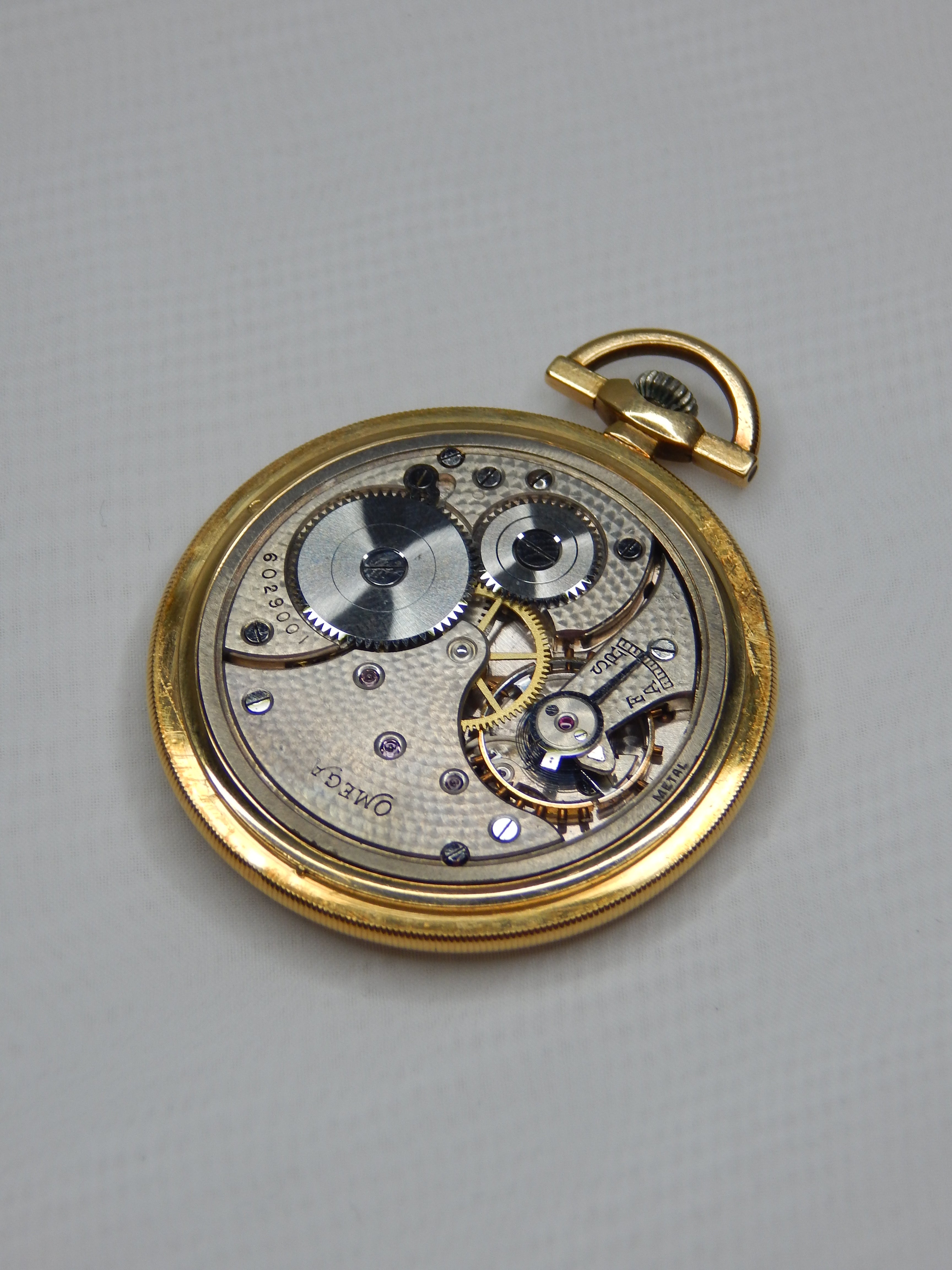 Omega 1920´s gold pocket watch