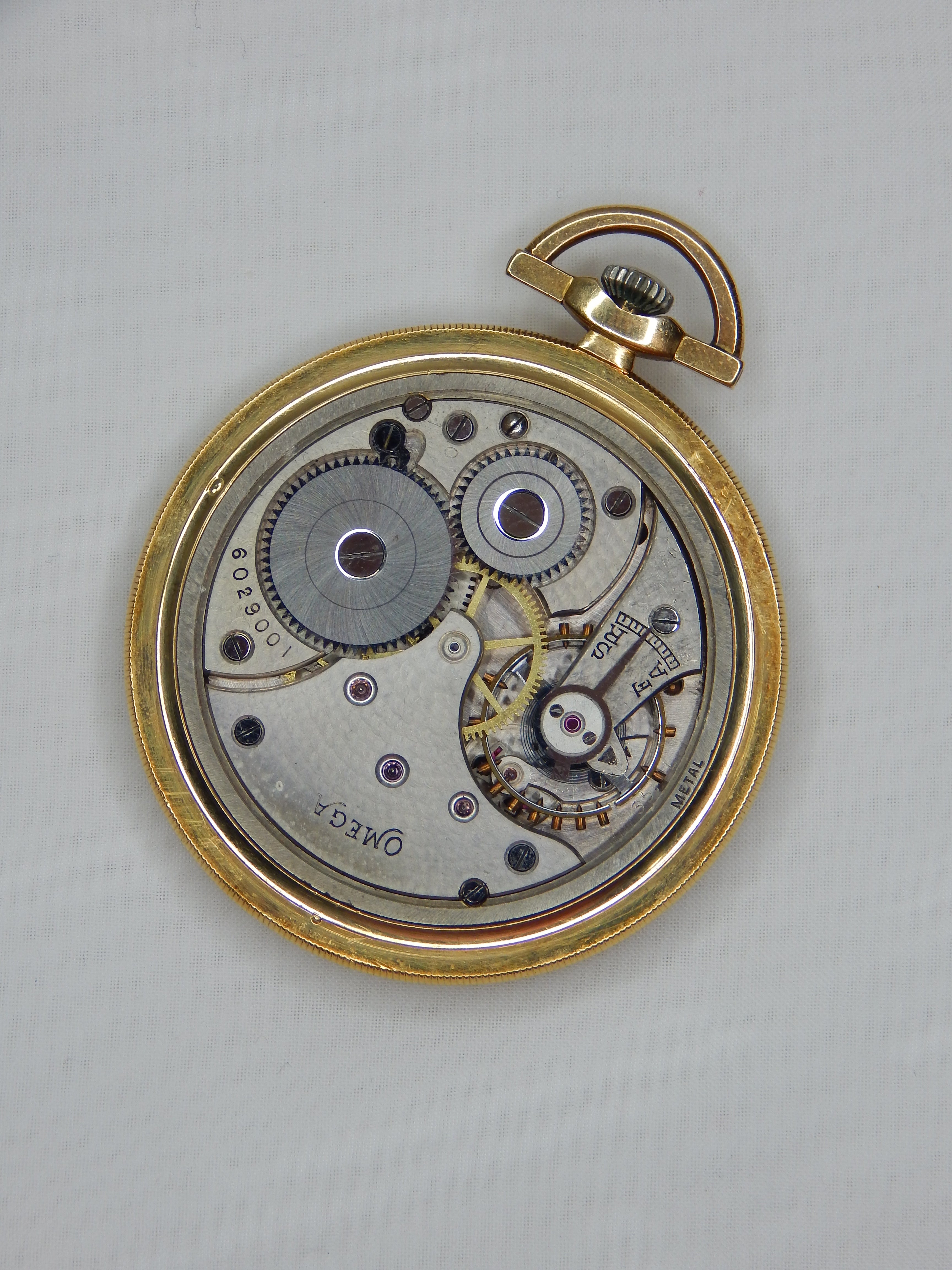 Omega 1920´s gold pocket watch