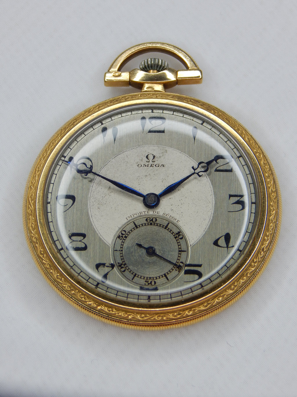Omega 1920´s gold pocket watch