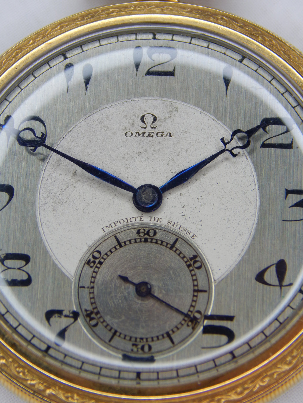 Omega 1920´s gold pocket watch