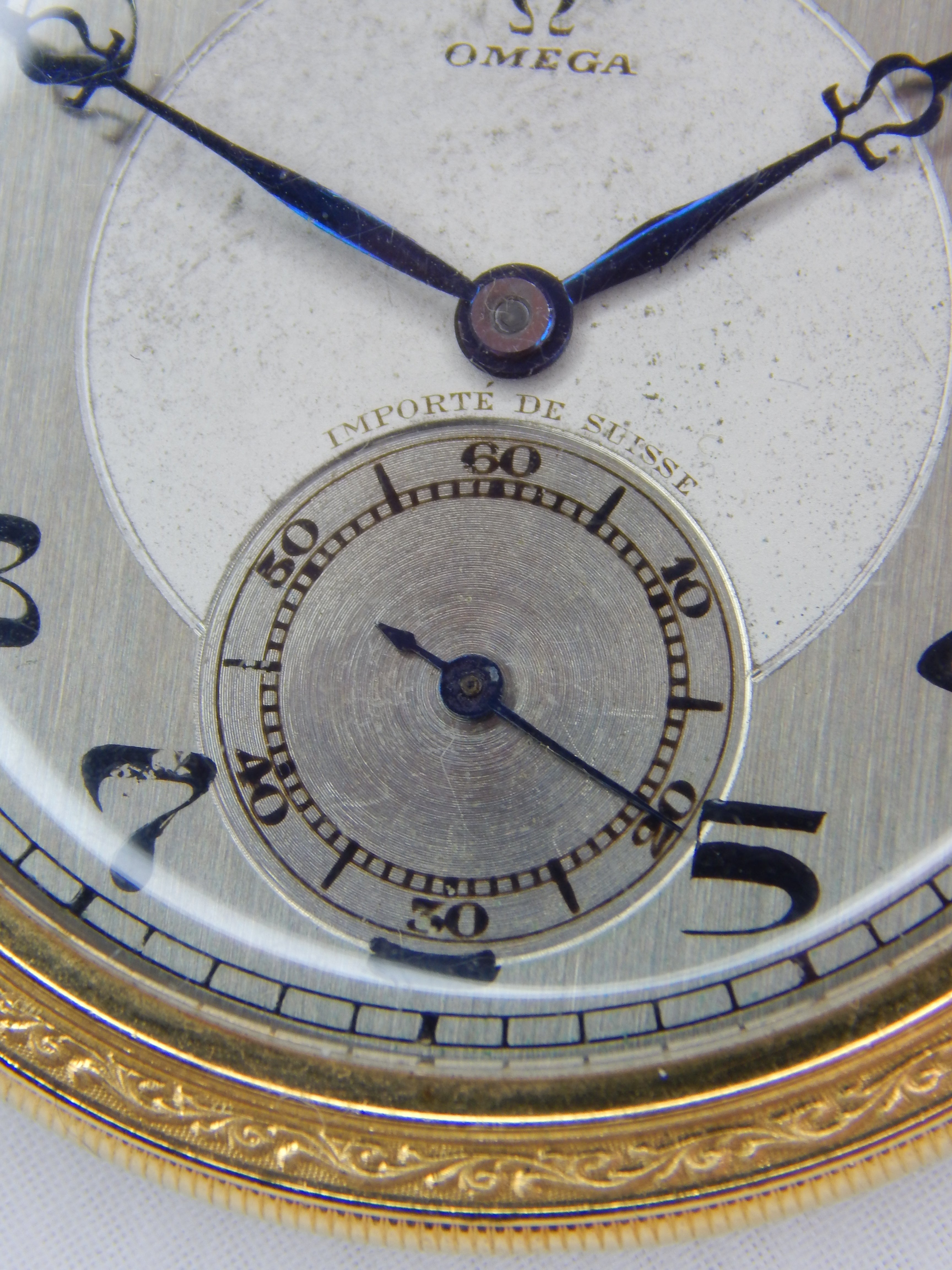 Omega 1920´s gold pocket watch