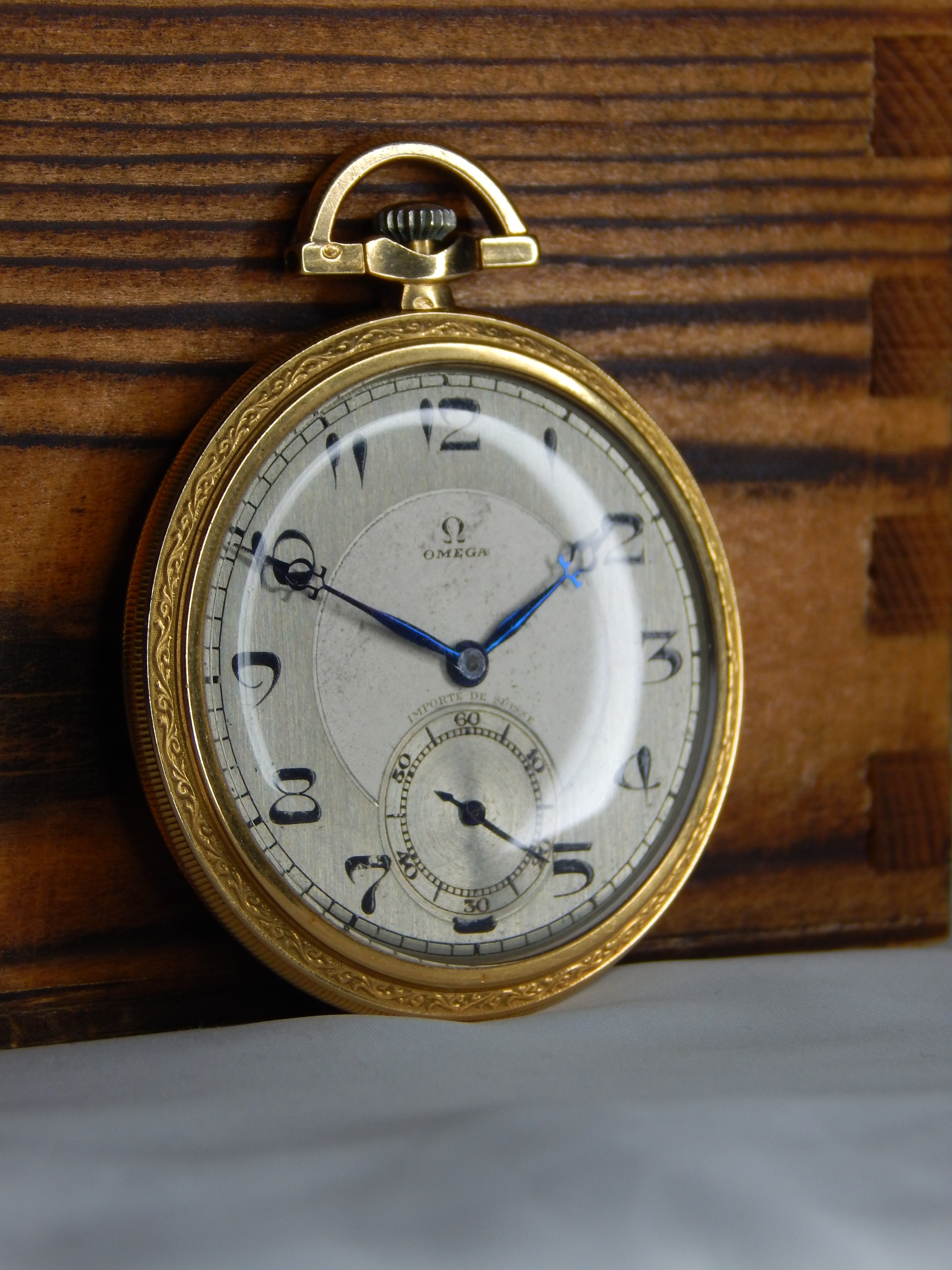 Omega 1920´s gold pocket watch